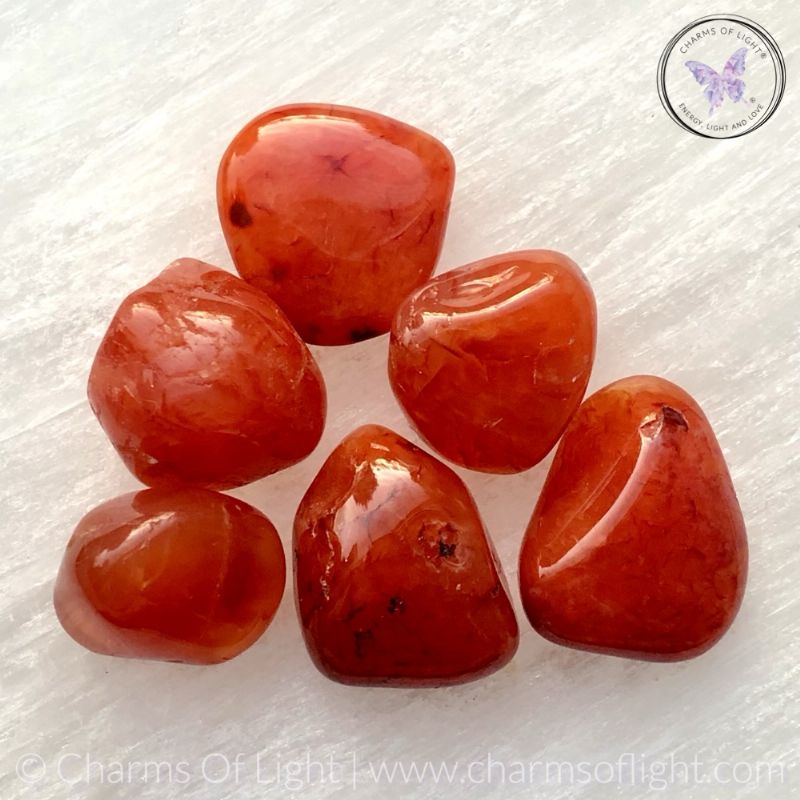 Carnelian Tumble Stone - small